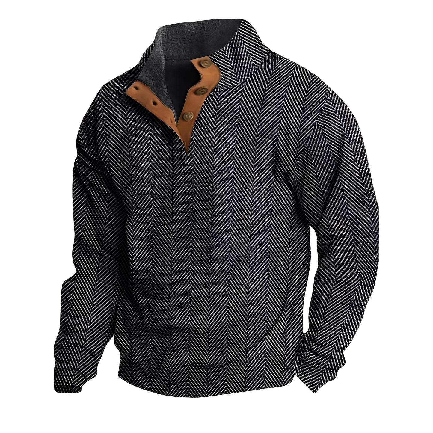 Austin - Retro pánský svetr s elegantním vzorem