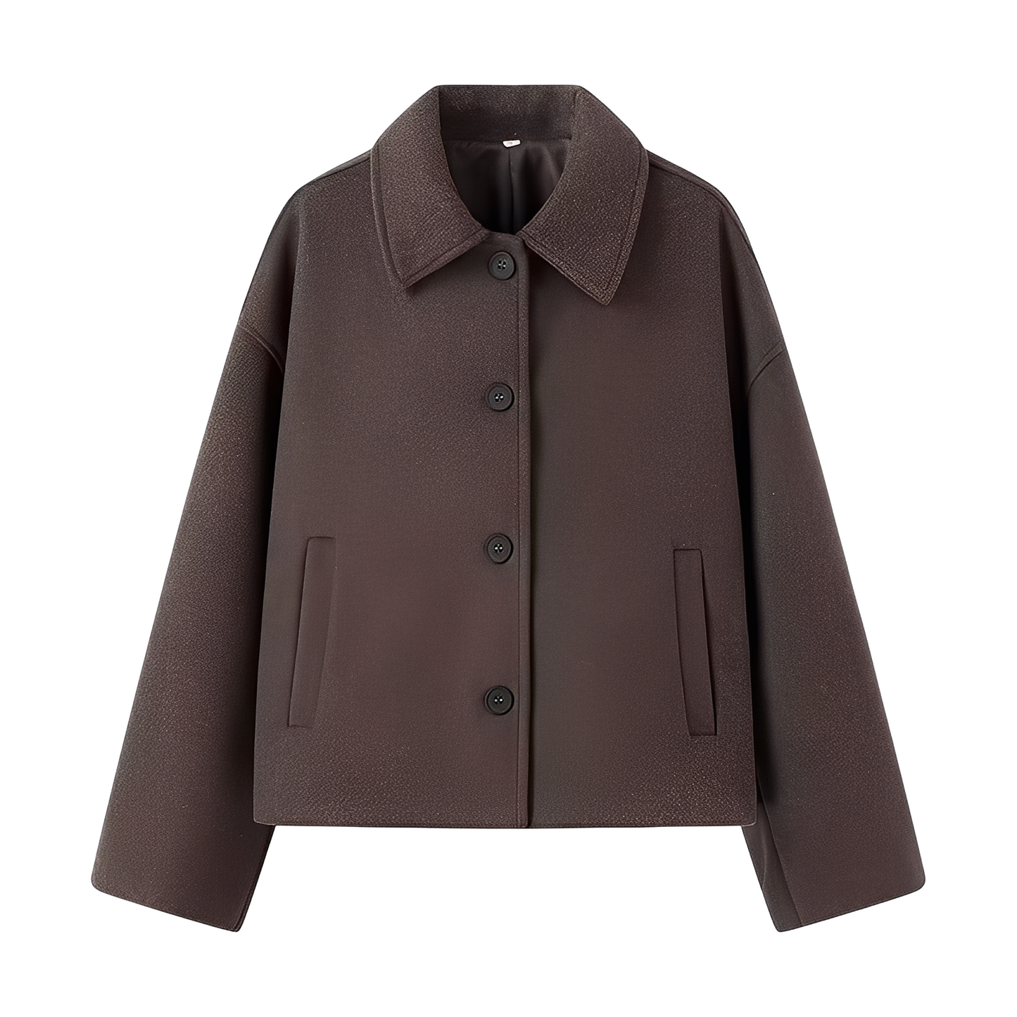 Evaline - Dámská volná bunda s knoflíky