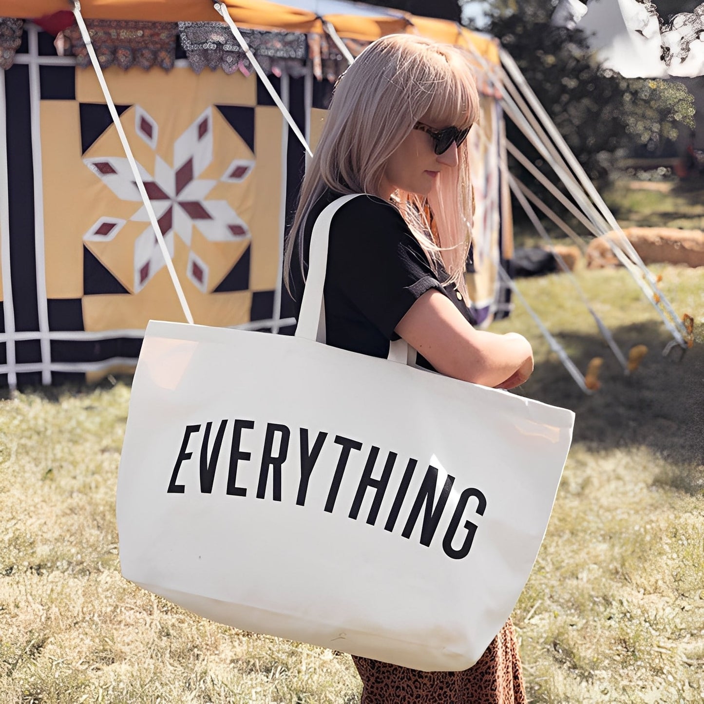 Rowena - Ekologická tištěná nákupní taška pro ženy