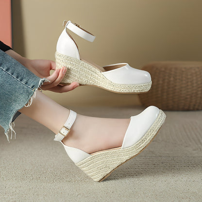 Yasmine - Dámské módní klínové sandály