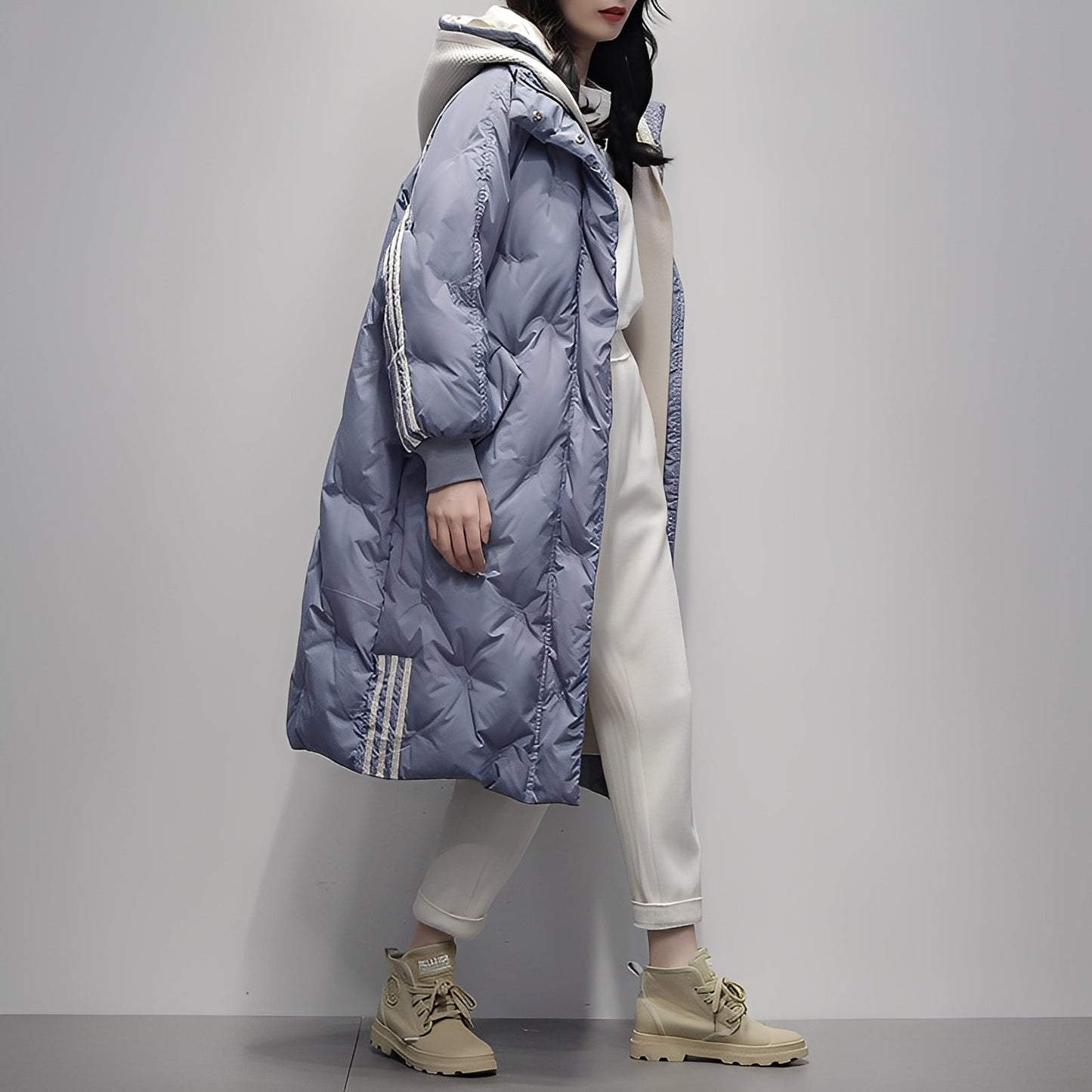 Lianne - Módní, hřejivá dámská péřová bunda