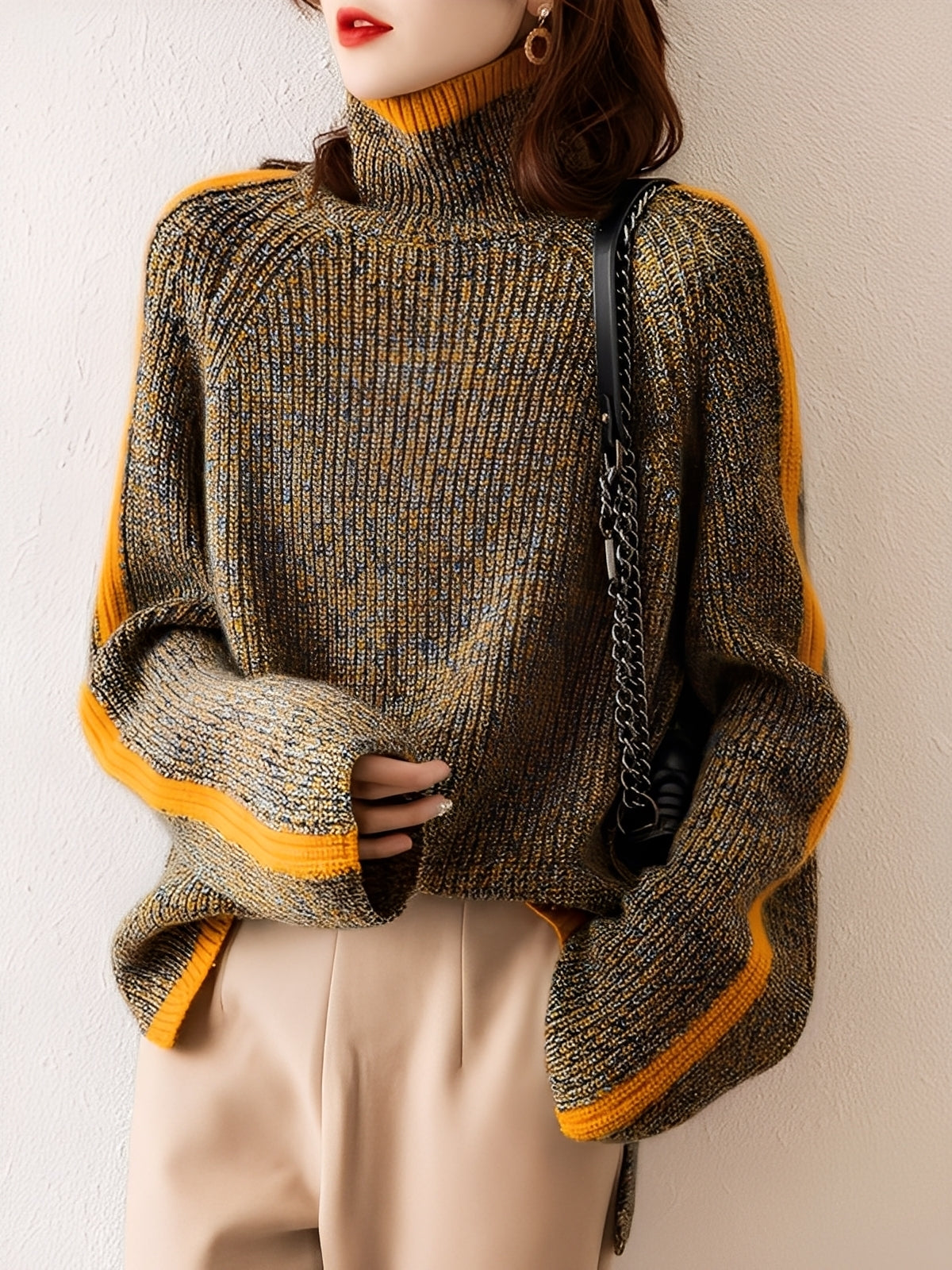 Suzanna - Moderní, volně střižený svetr pro ženy