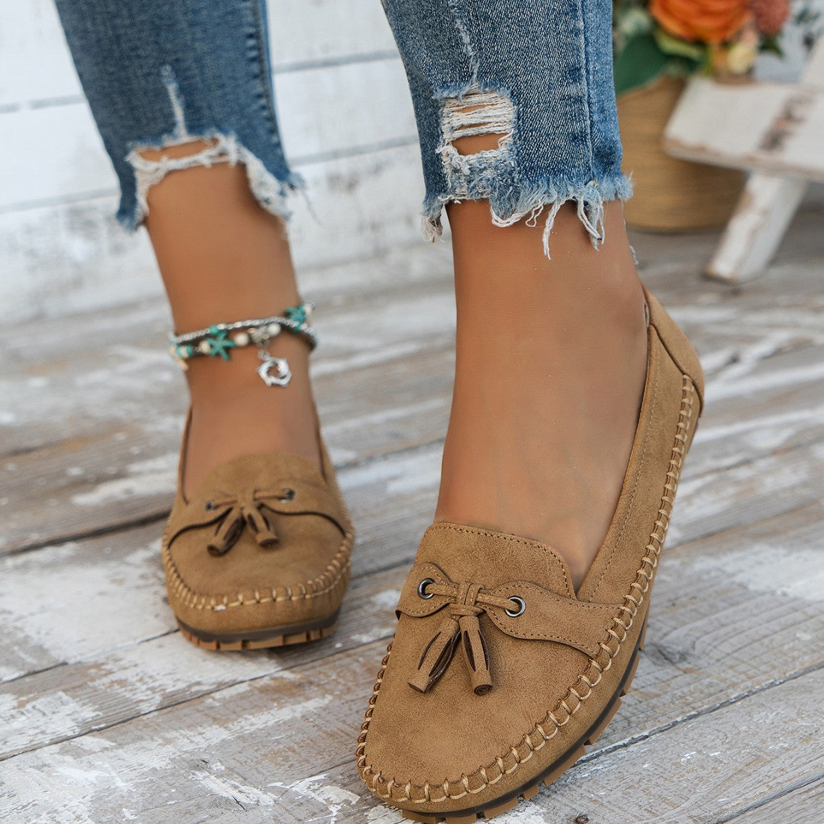 Megan - Pohodlné ortopedické ploché boty pro ženy