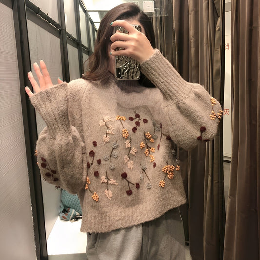 Delicia - Elegantní dámský pletený svetr