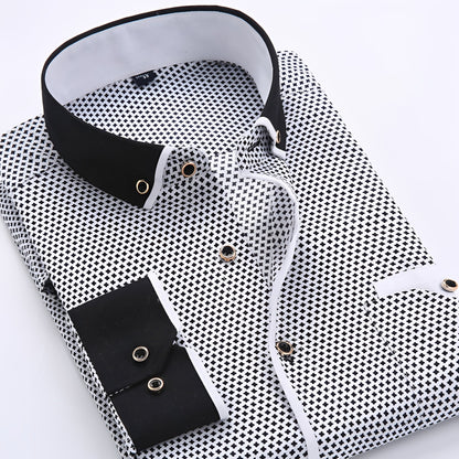 Nolhan - Tradiční pánská košile s dlouhým rukávem