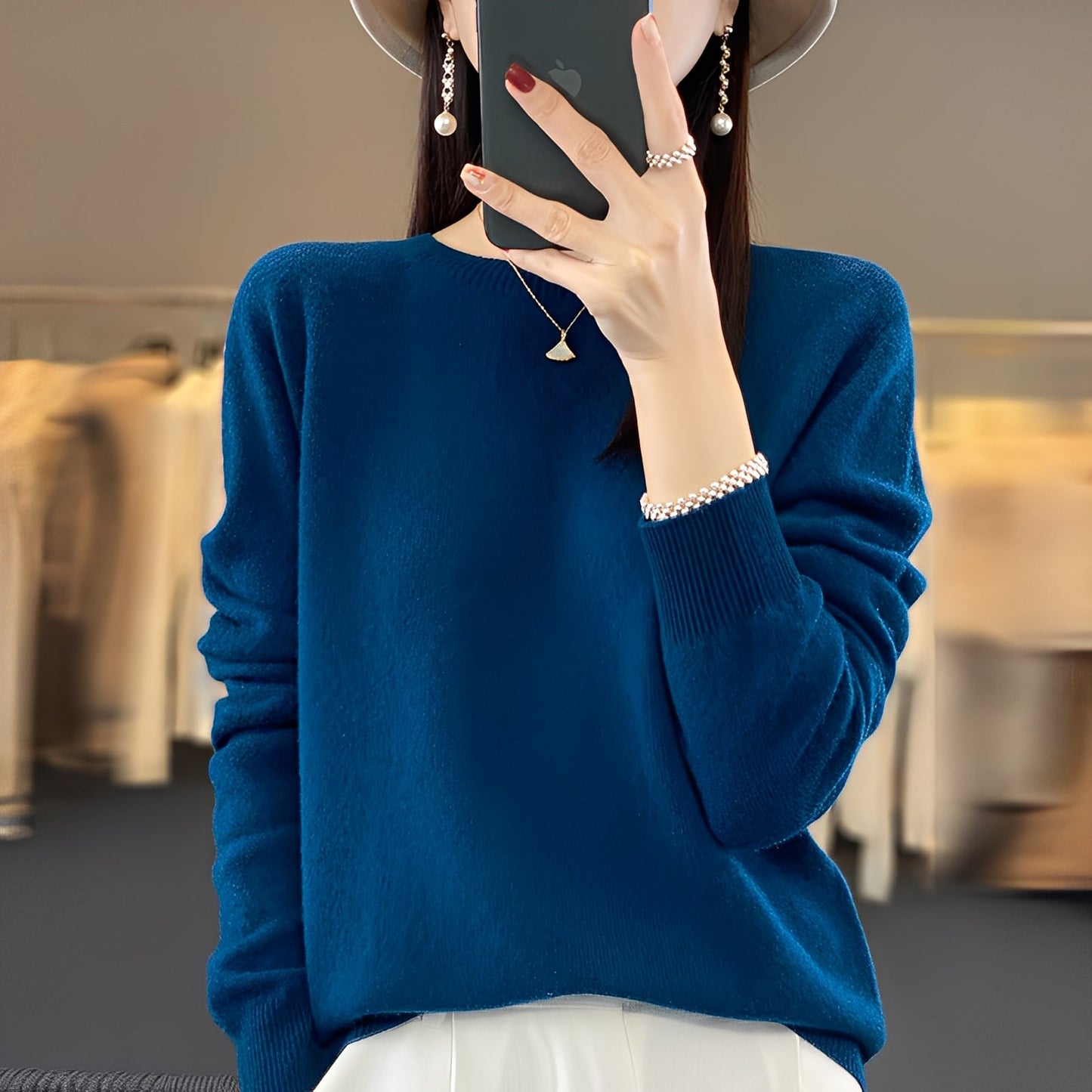 Cheyanne - Elegantní kašmírový svetr pro ženy