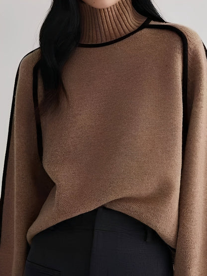 Michelle - Moderní dámský rolákový svetr