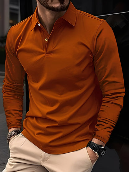 Burton - Pánské polo tričko s dlouhými rukávy v klasickém stylu