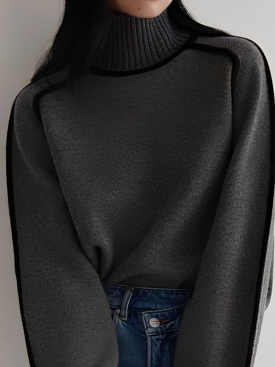 Michelle - Moderní dámský rolákový svetr