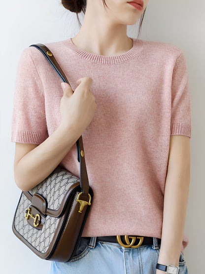 Blandine - Dámský svetr s krátkými rukávy