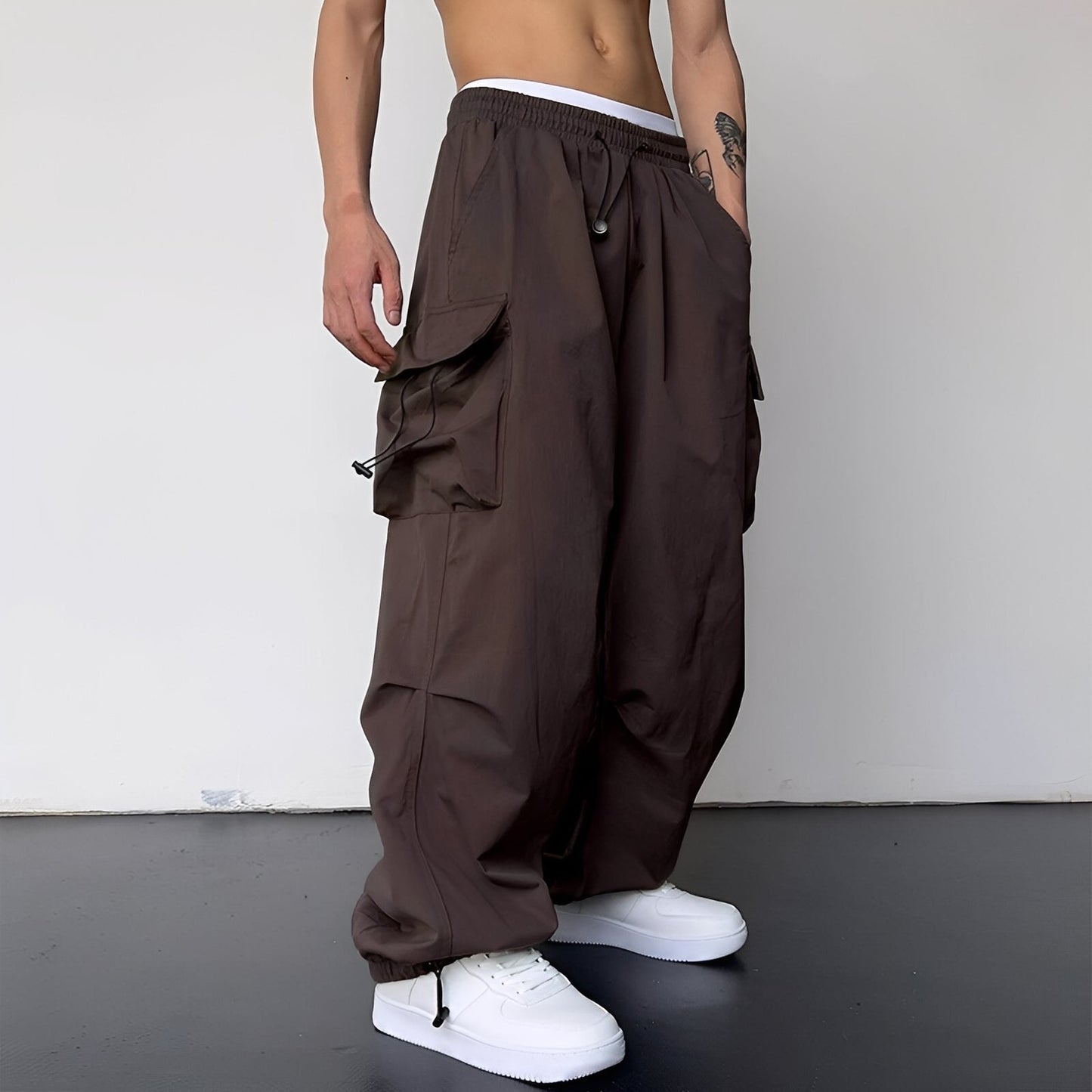 Kaleb - Moderní Baggy-Cargohose pro Muže