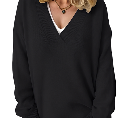 Camryn - Příjemný, volně pletený dámský svetr