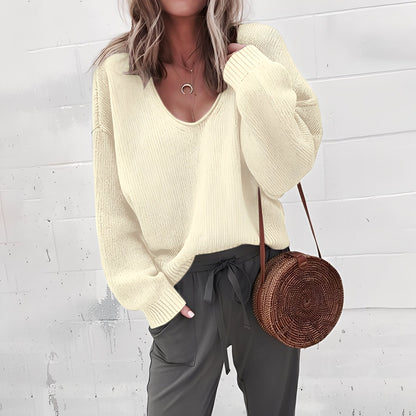 Kaylen - Pohodlný, volně padnoucí svetr pro ženy