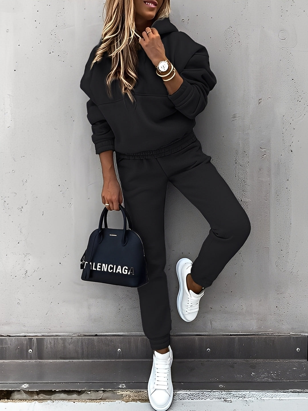 Dianna - Stylový teplákový komplet s kapucí pro ženy