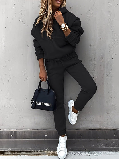 Dianna - Stylový teplákový komplet s kapucí pro ženy