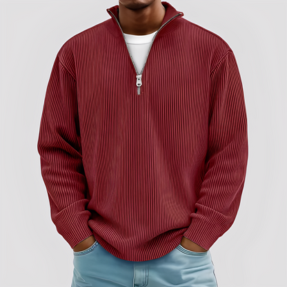 Henry - Současný, pohodlný, pánský teplý svetr