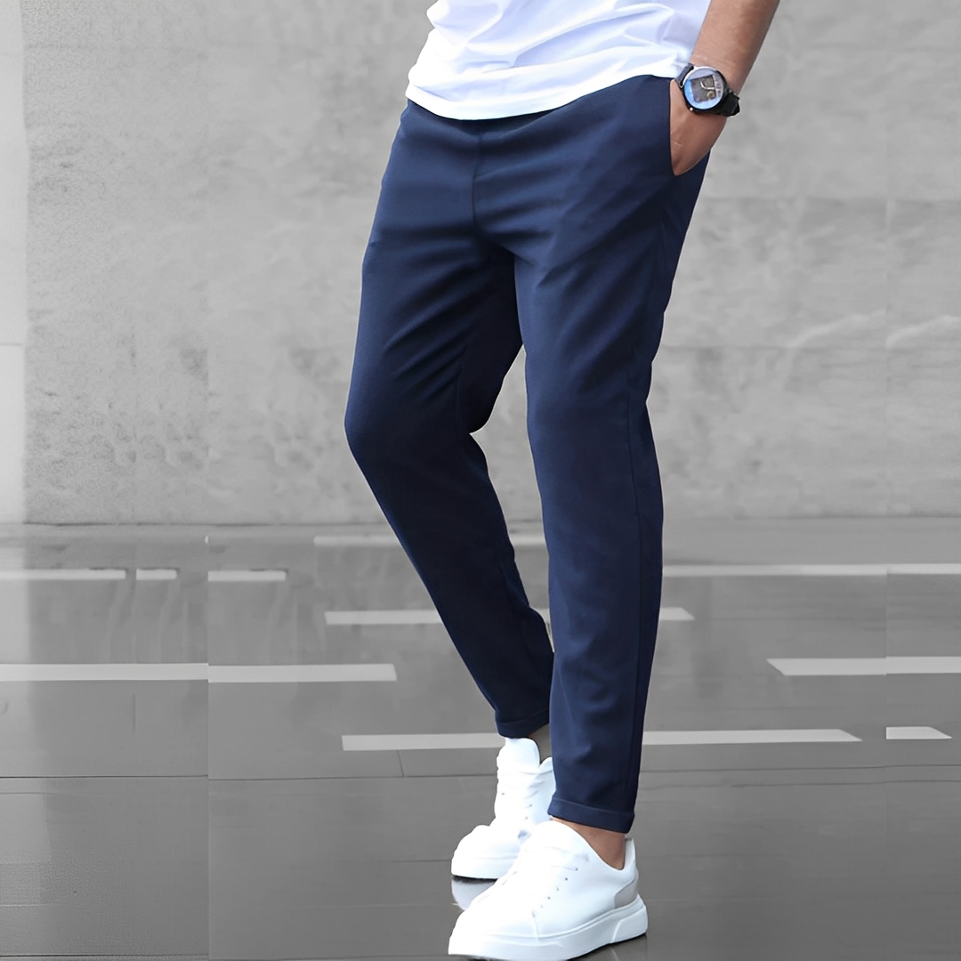 Aljure - Komfortní úpravné kalhoty pro muže