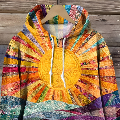 Suzy - Dámská barevná mikina s kapucí