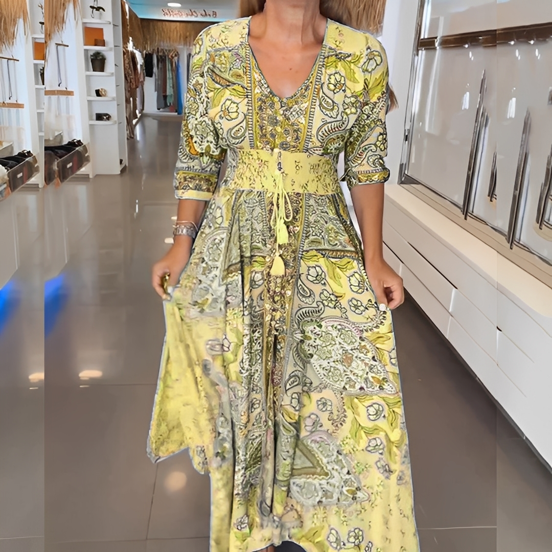 Sébire - Elegantní šaty s V výstřihem pro ženy