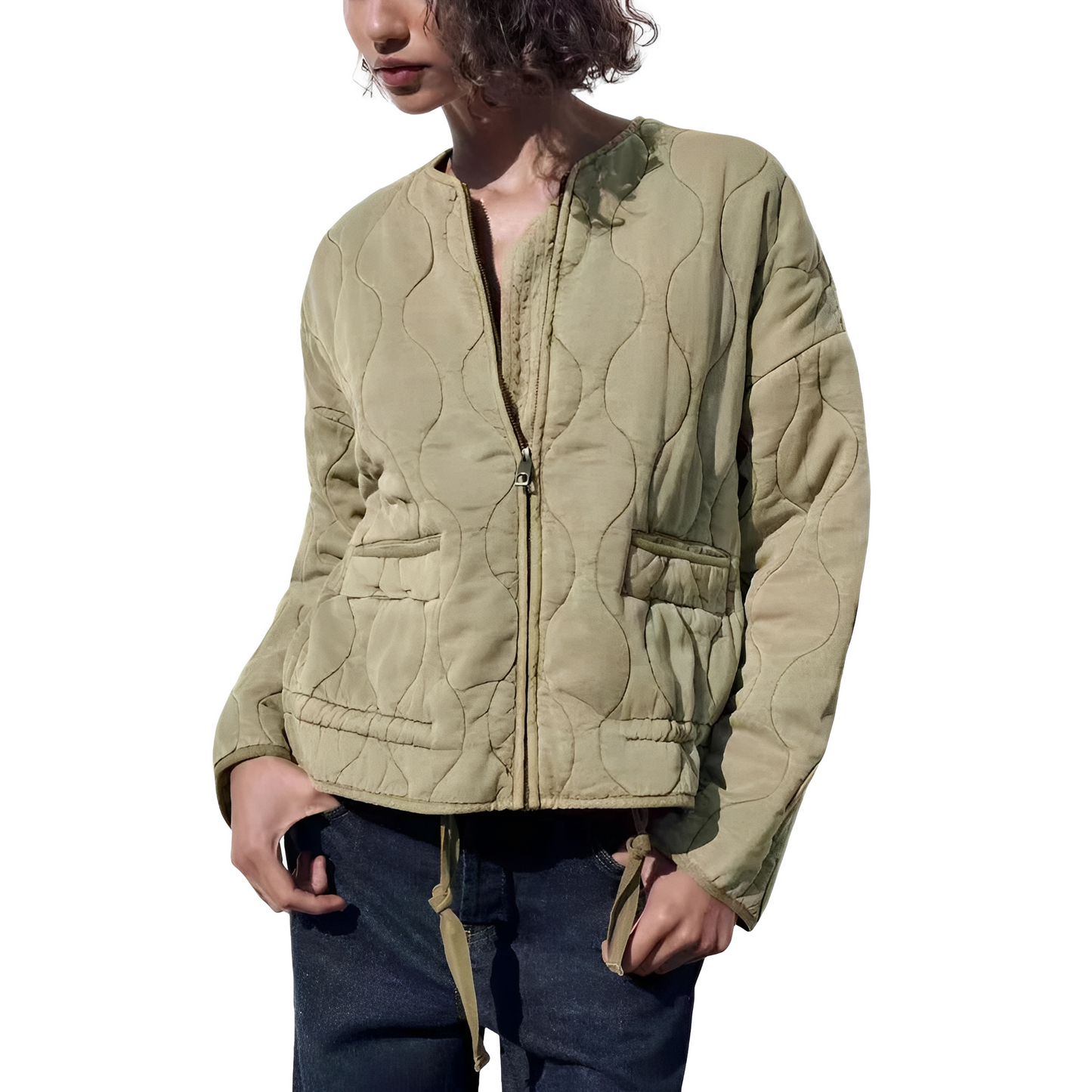 Chloe - Elegantní, komfortní dámská prošívaná bunda