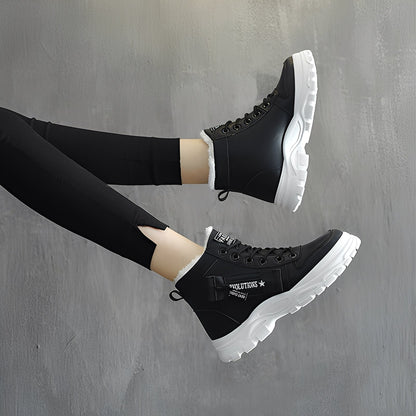 Jazmine - Dámské stylové plyšové boty