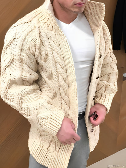 Donovan - Moderní, teplý svetr pro muže