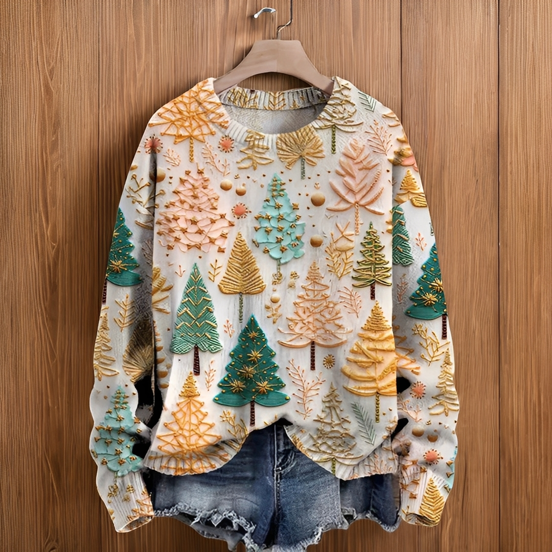 Adolphina - Komfortní zimní svetr pro ženy