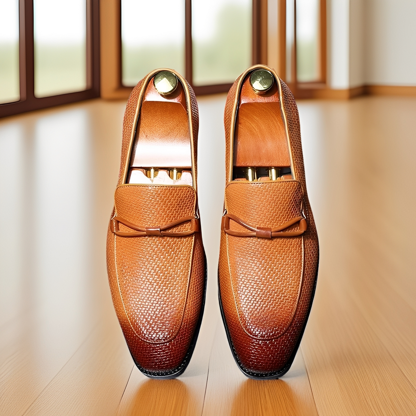 Phillip - Moderní business-Oxford-slipper pro muže