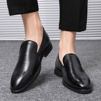 Oscar - Pánské kožené slipper pro běžné i elegantní nošení