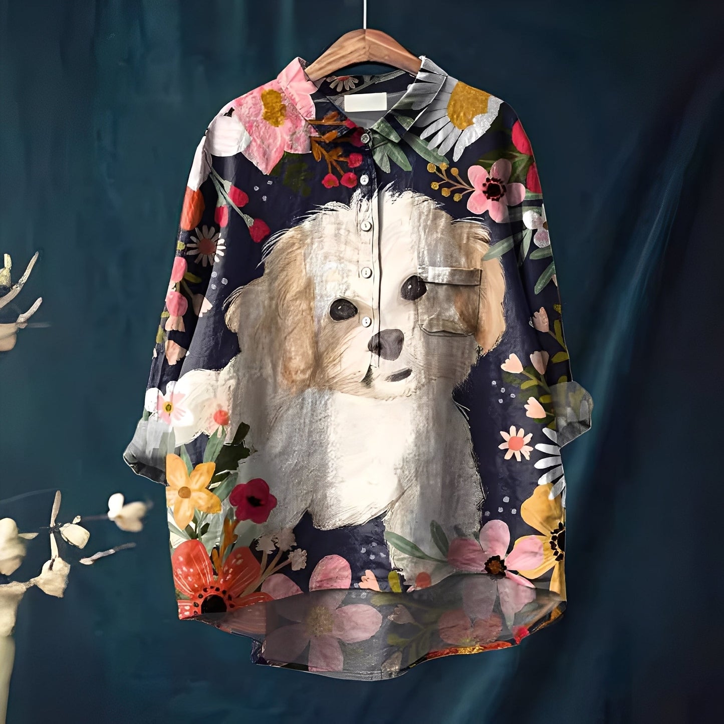 Gwenaël - Tradiční dámské košile s dlouhými rukávy