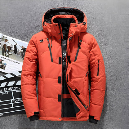 Damian - Stylová pánská mikina s kapucí a několika kapsami