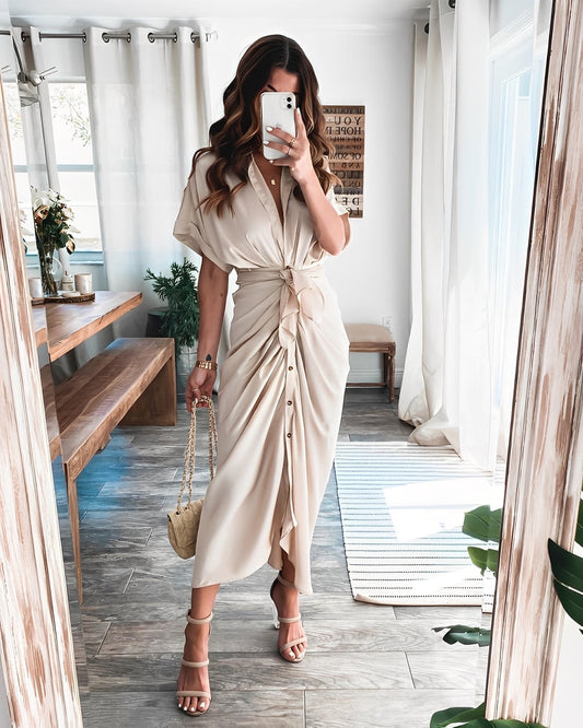 Antoinette - Dlouhé stylové dámské šaty