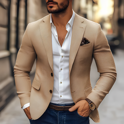 Abednego - Pánská neformální dvouknoflíková bunda