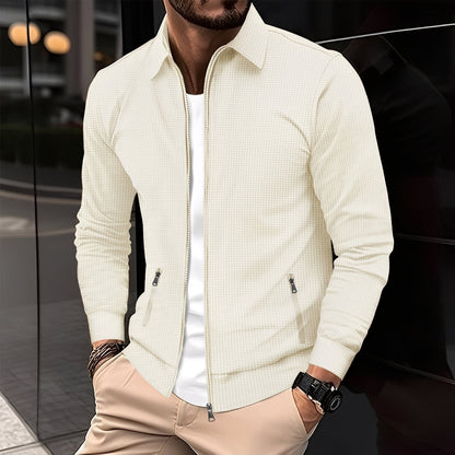 Norton - Elegantní pánská bunda na zip pro přechodná období