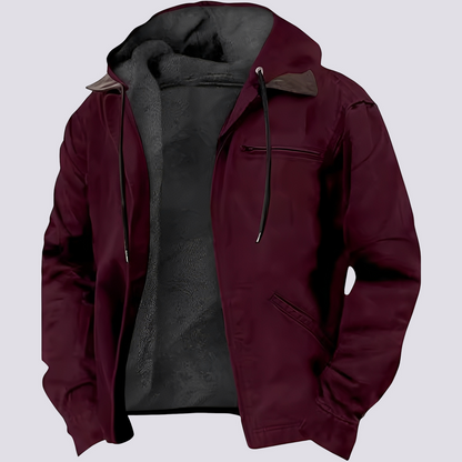 Harris - Pánská volnočasová kapucová bunda s výplní