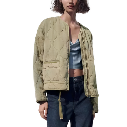 Chloe - Elegantní, komfortní dámská prošívaná bunda