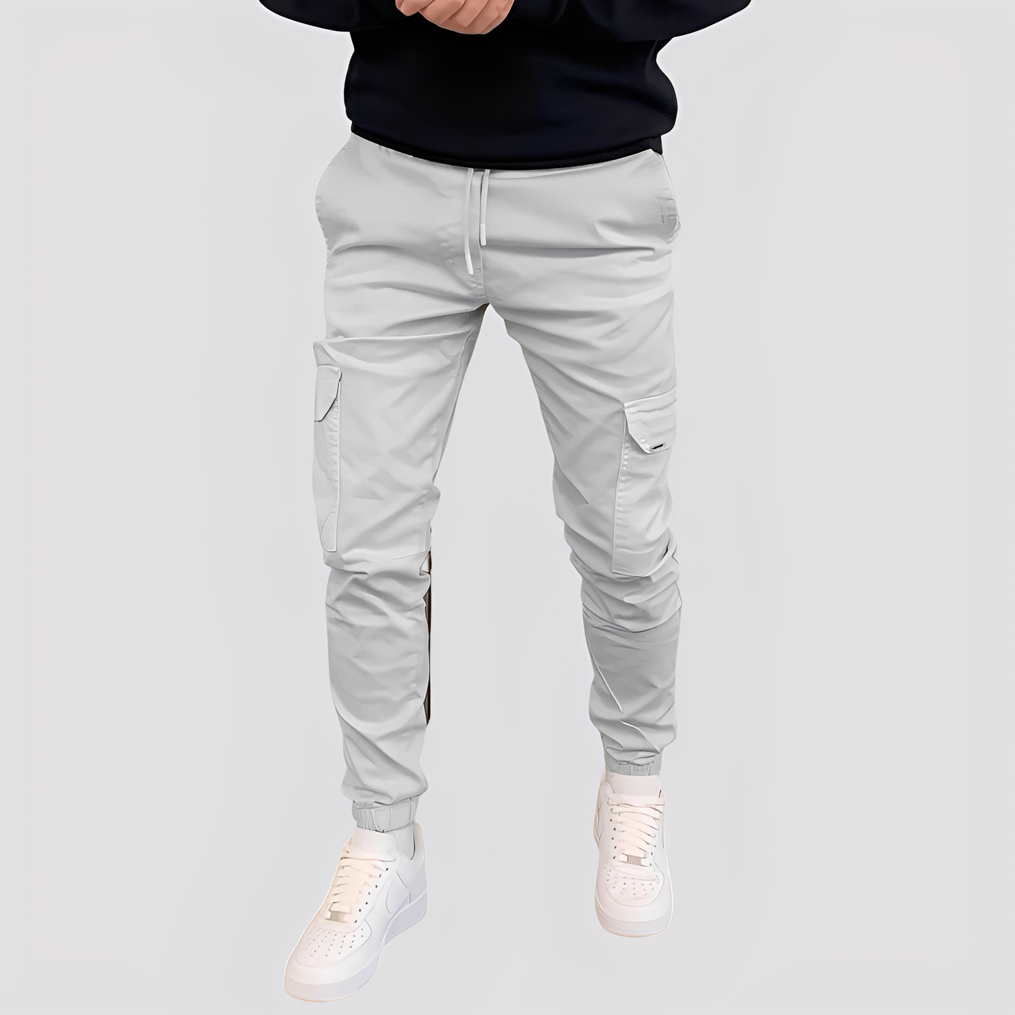 Brandon - Stylové cargo-jogger kalhoty pro muže