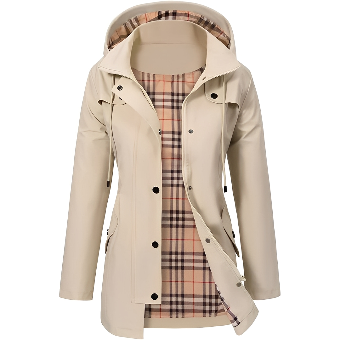 Amouris – Pohodlný a odolný kabát proti větru pro ženy
