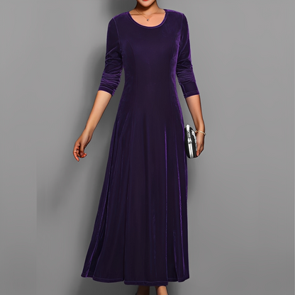 Mathilde - Dámské šaty s dlouhými rukávy