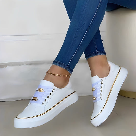 Deziree - Stylové dámské boty na podpatku s řetězy