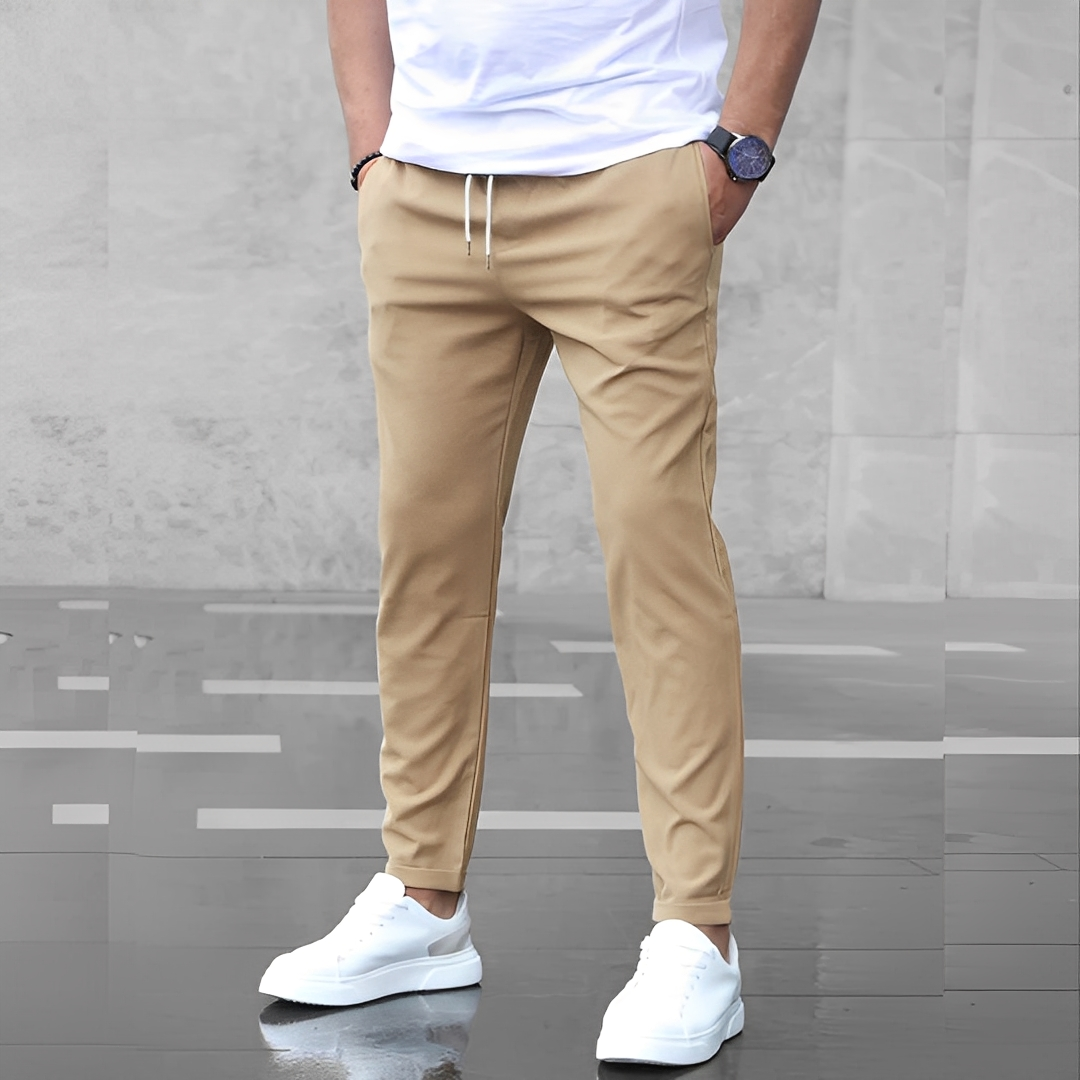 Aljure - Komfortní úpravné kalhoty pro muže