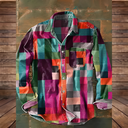 Gontran - Stylová košile s praktickou kapsou pro muže