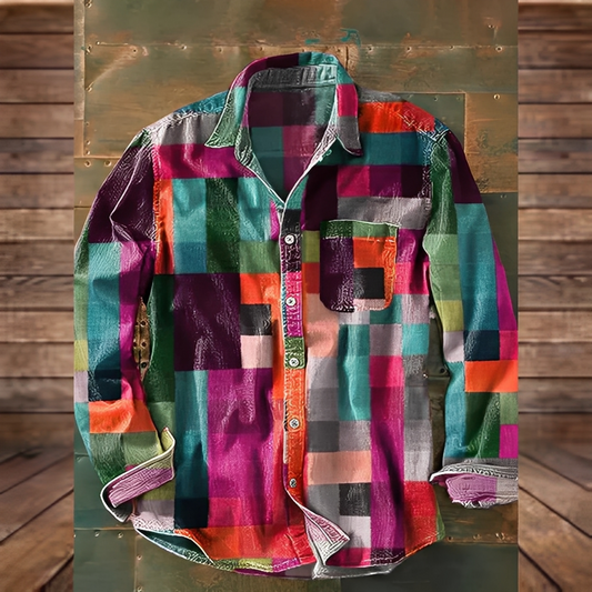 Gontran - Stylová košile s praktickou kapsou pro muže