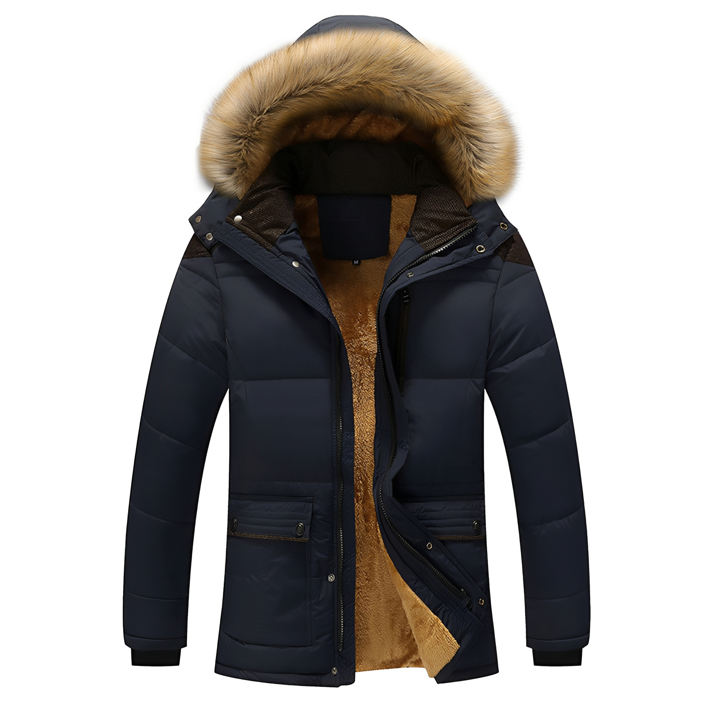 Shawn - Pánská stylová bunda s odnímatelnou kapucí