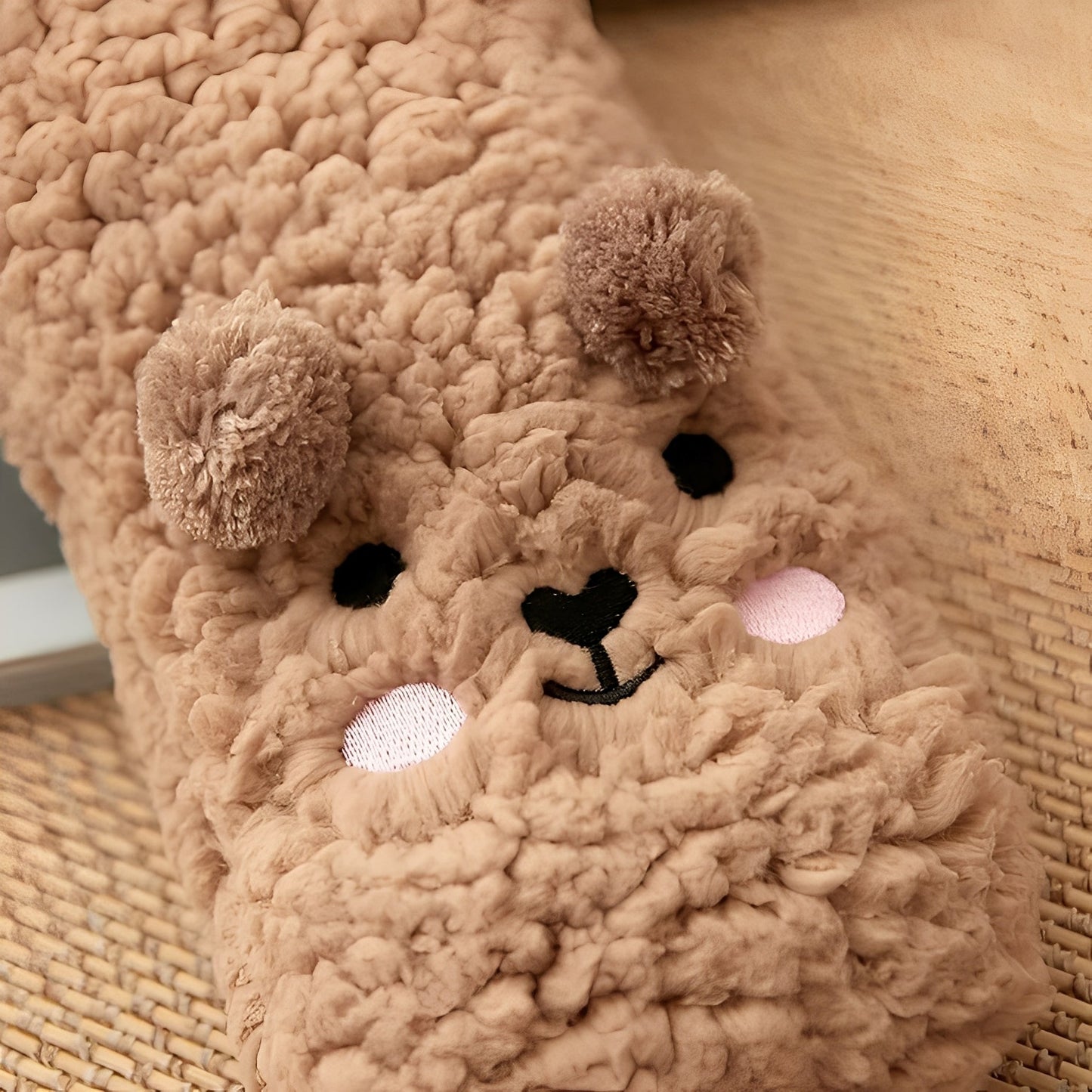 Caelie - Moderní, hezké a pevné fleece ponožky pro ženy