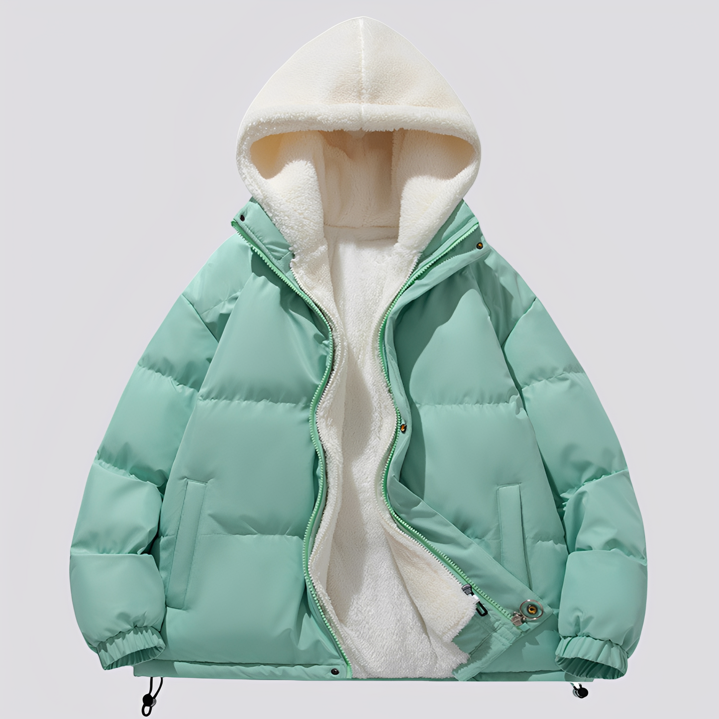 Gary - Pánská teplá zipová mikina s kapucí