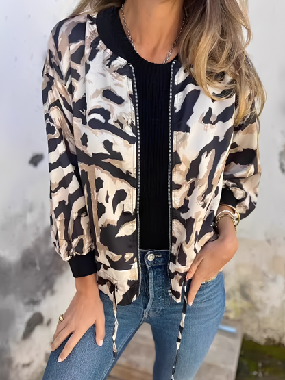 Ryana - Stylová dámská bunda se zipem