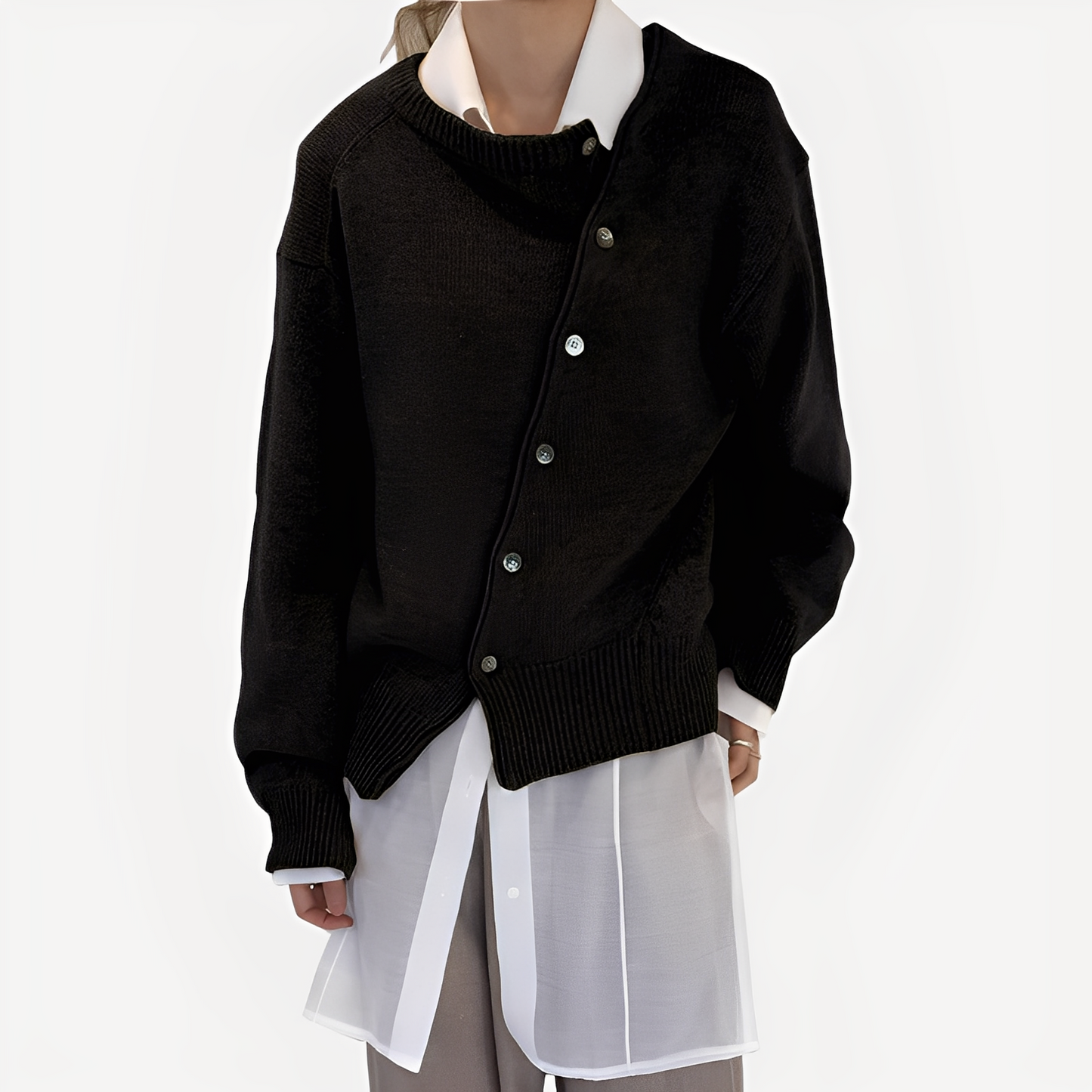 Susanne - Moderní a pohodlný svetr na přehození