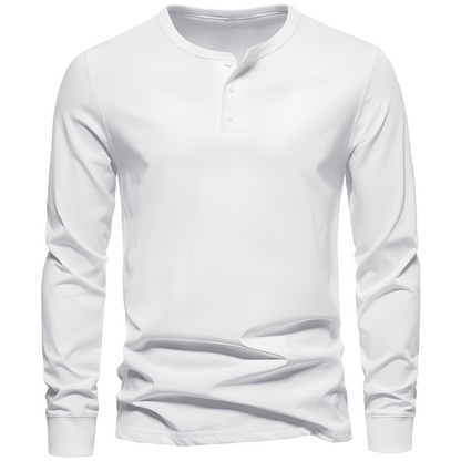 Nowell - Pohodlná, jemná pánská košile s dlouhými rukávy