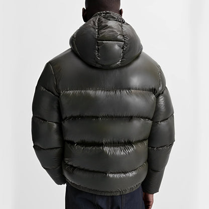 Myles - Extra teplá pánská péřová bunda s kapucí